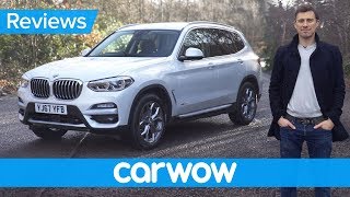 BMW X3 2020 SUV indepth review  carwow Reviews [upl. by Zonda]