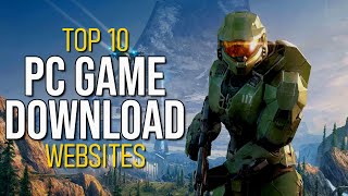 Top 10 Best PC GAME DOWNLOAD Websites [upl. by Enogitna]