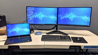 Dual monitors and docking station training video [upl. by Anailuig]