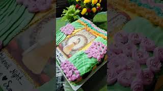 Viral gaye holud cake [upl. by Ttsepmet]