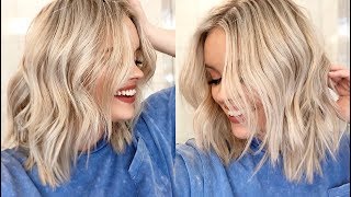 HOW TO EASY WAVES TUTORIAL  Short to Medium Length Hair [upl. by Mukul]