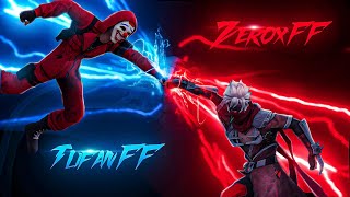 ZEROX FF📲 VS TUFAN FF 🖥️ 🇳🇵❤️🇮🇳 [upl. by Santos438]