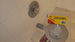 How to Replace Shower Faucet Trim [upl. by Luana439]