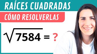 Cómo RESOLVER RAÍCES CUADRADAS ✅ [upl. by Htrag]