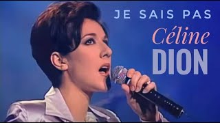 CELINE DION 🎤 Je Sais Pas 🎶 Live à Montréal 1995 [upl. by Ynwat]