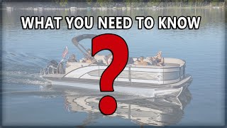 Learn what you need to know about Buying a Pontoon Boat [upl. by Gennie566]