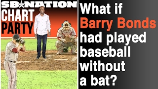 What if Barry Bonds had played without a baseball bat  Chart Party [upl. by Lottie116]