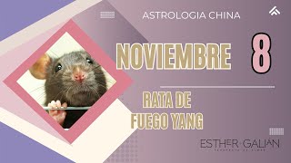 Astrología China Día 8 de Noviembre 2024 [upl. by Myrtia287]