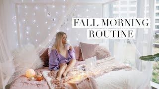 My Fall Morning Routine 🍂 [upl. by Marcille198]