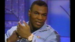 1991 Mike Tyson interview Arsenio Hall Show [upl. by Elleoj]