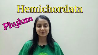 Phylum Hemichordata  Biological classification part 19  Class XILecture 47 [upl. by Etsirk]