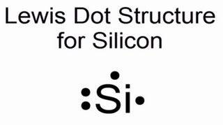 Lewis Dot Structure for Silicon Atom Si [upl. by Proudlove]