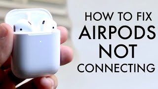 How To FIX AirPods Not Connecting 2021 [upl. by Namrak]