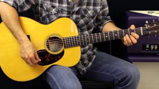 Acoustic Guitar Lesson  Strumming And Picking Techniques  EASY  Beginner [upl. by Lovich774]