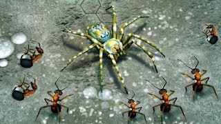 I AM THE SPIDER  Empires of the Undergrowth BETA Gameplay  Ep7 [upl. by Marb]