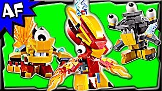 Lego Mixels Series 1 MURP amp MIX Combos Animated Building Review [upl. by Eignat544]