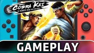 Cobra Kai The Karate Kid Saga Continues  Nintendo Switch Gameplay [upl. by Llamaj]