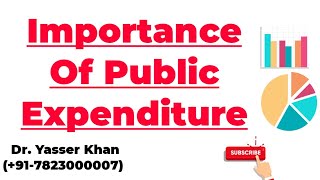 Importance Of Public Expenditure [upl. by Herv]