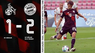 Nice Gnabry Dribbling secures Victory Highlights 1 FC Cologne vs FC Bayern Munich 12 [upl. by Ymaj528]