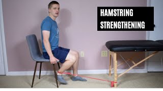 3 Resistance Band Hamstring Exercises [upl. by Tihw490]