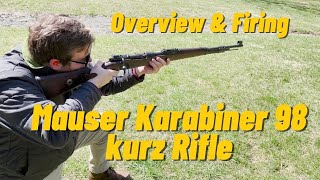 Overview amp Firing  Mauser Karabiner 98 kurz K98k [upl. by Ellevehs]