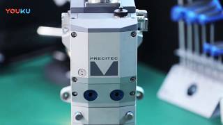 Precitec tutorial how to change protective lens of Prectitec ProCutter laser cutting head [upl. by Hedelman129]