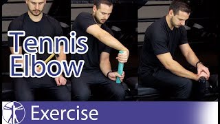 Lateral Epicondylalgia Exercises  Tennis Elbow Rehab [upl. by Innad]