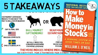 HOW TO MAKE MONEY IN STOCKS SUMMARY BY WILLIAM O’ NEIL [upl. by Zorine]