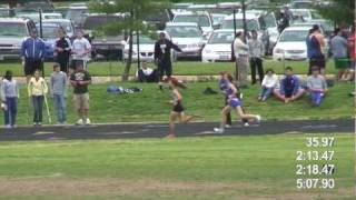 2010 4A West Regionals Girls 4x800 [upl. by Antone]