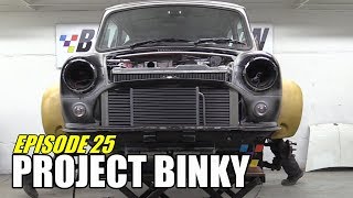 Project Binky  Episode 25  Austin Mini GTFour  Turbocharged 4WD Mini [upl. by Ymmas]