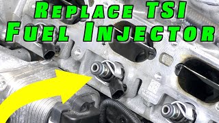 Fuel Injector Replacement VWAudi TSI Engines [upl. by Nosreh905]