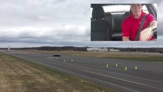 NY State Police Academy Learning how to drive a troop car [upl. by Venator982]