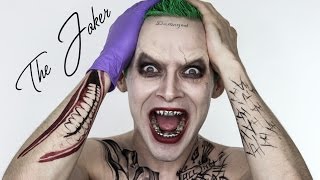 The JOKER Suicide Squad Halloween MakeUp  Jared Leto  Shonagh Scott [upl. by Allerie]