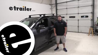 etrailer  2020 Toyota RAV4 Thule WingBar Evo Roof Rack for Naked Roofs Complete Installation [upl. by Mabel770]