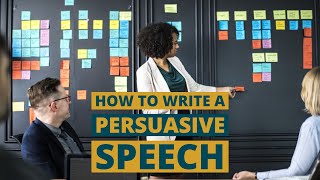 How To Write A Persuasive Speech [upl. by Mada]