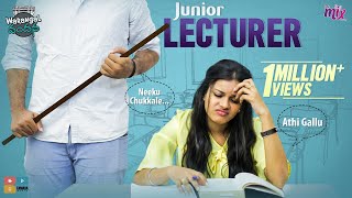 Junior Lecturer  EP 14  Warangal Vandhana  The Mix By Wirally [upl. by Esyle]