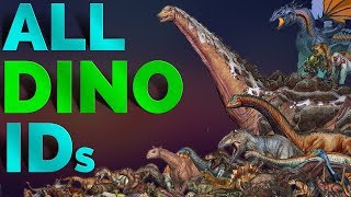 All ARK Creatures IDs  Updated in August 2018  PC XBOX PS4 [upl. by Acemaj218]