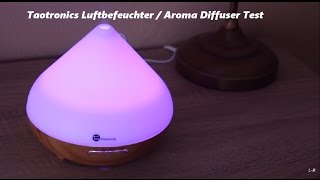 Taotronics LuftbefeuchterAroma Diffuser  Humidifier Test [upl. by Fernandes]