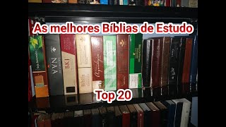 As 20 Melhores BÃ­blias de Estudo 2020 [upl. by Gilbye816]