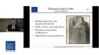 Fundamentals of the History of Medicine Part One  Dr Stephen B Greenberg [upl. by Grover]