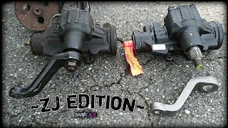 STEERING GEAR REPLACEMENT 199398 JEEP GRAND CHEROKEE [upl. by Clovis]