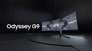 Odyssey G9 A futuristic gaming experience  Samsung [upl. by Harris]