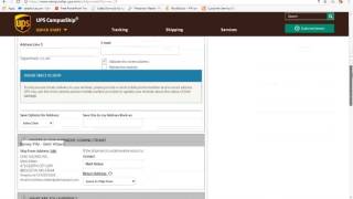 How to Create a UPS Shipping Label [upl. by Carmencita]