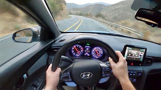 2020 Hyundai Veloster N  POV Test Drive Binaural Audio [upl. by Ahsieuqal708]