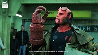 Hellboy Subway fight HD CLIP [upl. by Willin411]