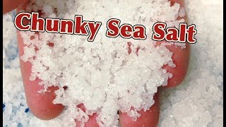 Homemade Chunky Sea Salt [upl. by Renckens]