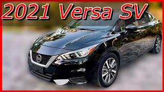 Versatile Versa  2021 Nissan Versa SV Review [upl. by Llewellyn]