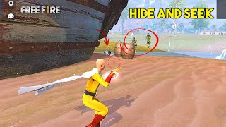 Ajjubhai Clash Squad HIDE and SEEK Gameplay with Amitbhai Romeo and XMania  Garena Free Fire [upl. by Boles]