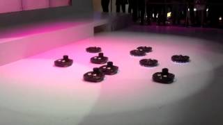 LG HOMBOTs at CES 2013 [upl. by Wachtel]