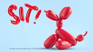 SQUEAKEE  Your Balloon Dog Best Friend  TVC 20 [upl. by Nyladnor]